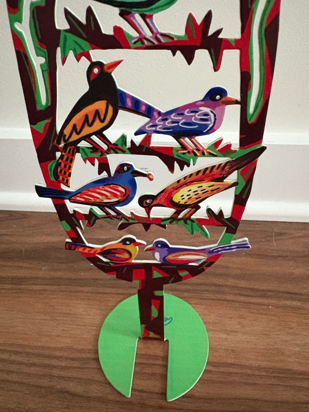 David Gerstein (b. 1944) Metal Birds Cypress Tree Pop Art - Picture 8 of 11